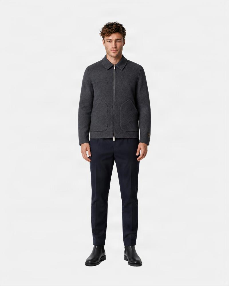 VESTE SLOWEAR PALTO ANTRACITE