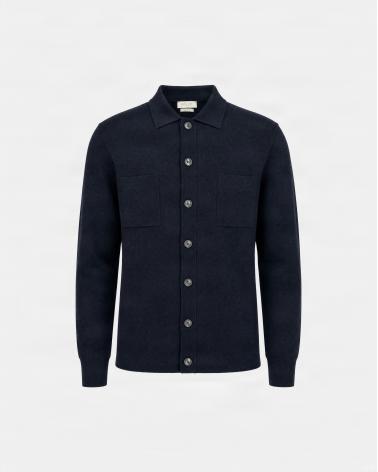 CARDIGAN D FIESOLI 00016 BOUTONNE NOIR