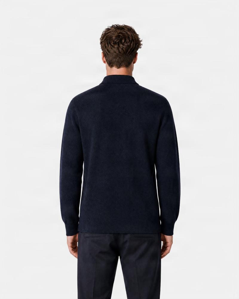 CARDIGAN D FIESOLI 00016 BOUTONNE NOIR