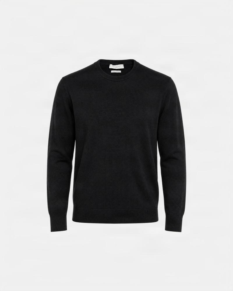 PULL COL ROND  D FIESOLI 9045 NOIR
