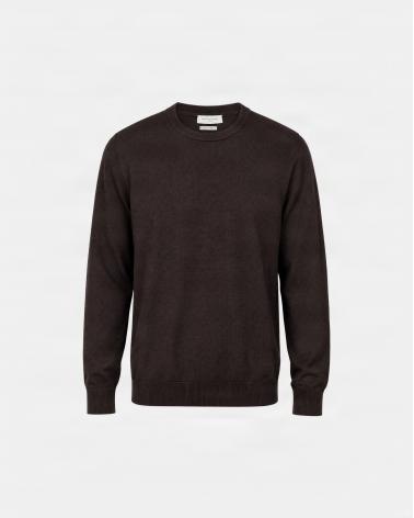 PULL COL ROND  D FIESOLI 9045 MARRON