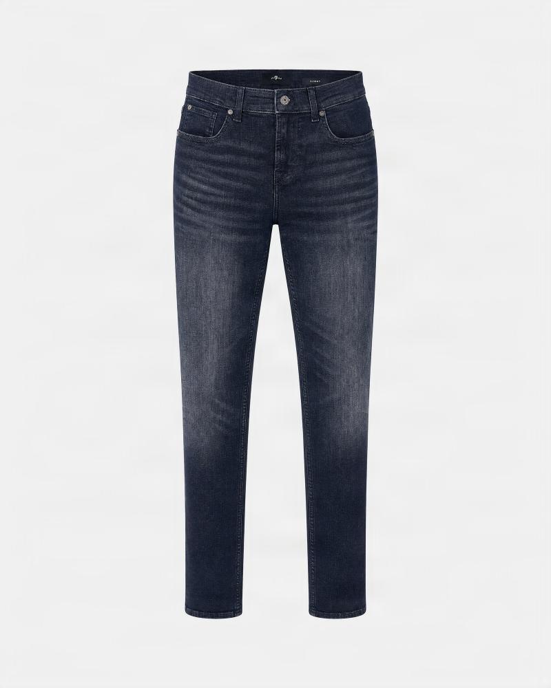 JEAN 7 for all mankind Slimmy SOOT Noir delavé