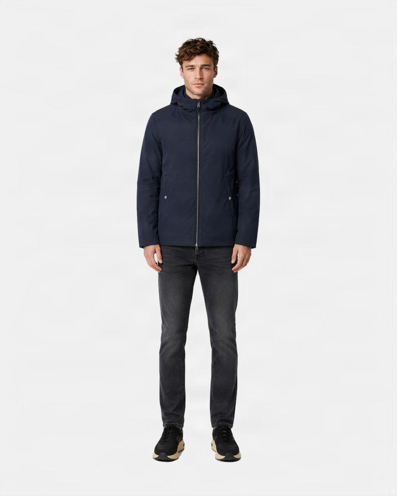 PARKA HERNO RESORT EN NYLON QUADRI-EXTENSIBLE