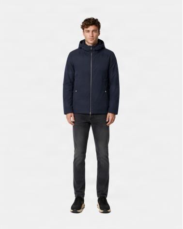PARKA HERNO RESORT EN NYLON QUADRI-EXTENSIBLE