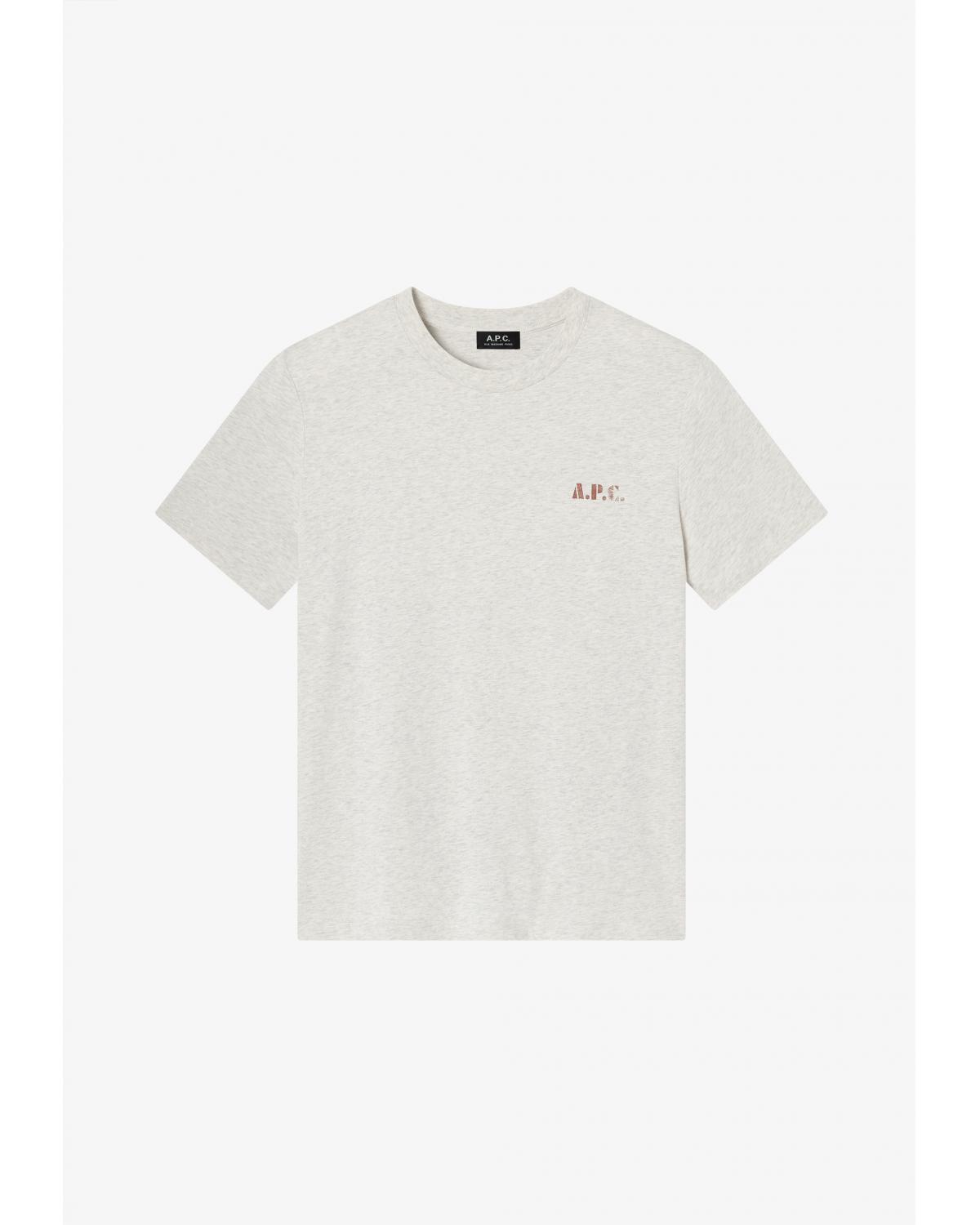 TEE SHIRT A.P.C. GOTS ECRU CHINÈ