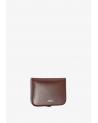 PORTE MONNAIE A.P.C.JOSH  BORDEAUX