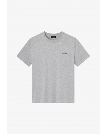 TEE SHIRT A.P.C. GOTS GRIS CHINE
