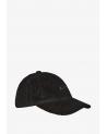 CASQUETTE CHARLIE VELOURS NOIR