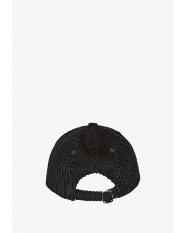 CASQUETTE CHARLIE VELOURS NOIR