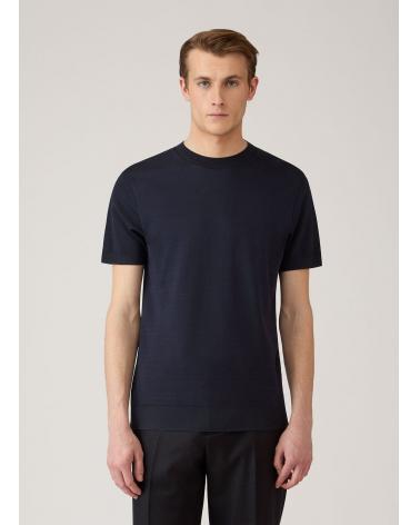 TEE SHIRT SUNSPEL PIQUE MARINE