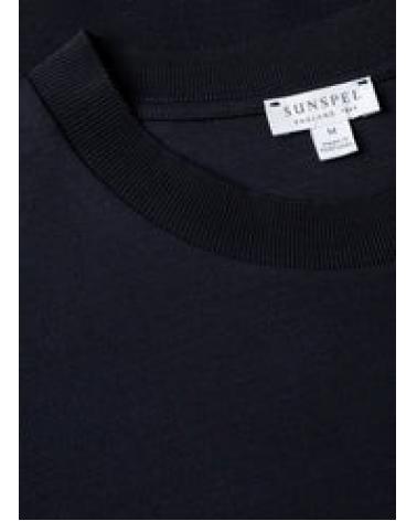 TEE SHIRT SUNSPEL PIQUE MARINE