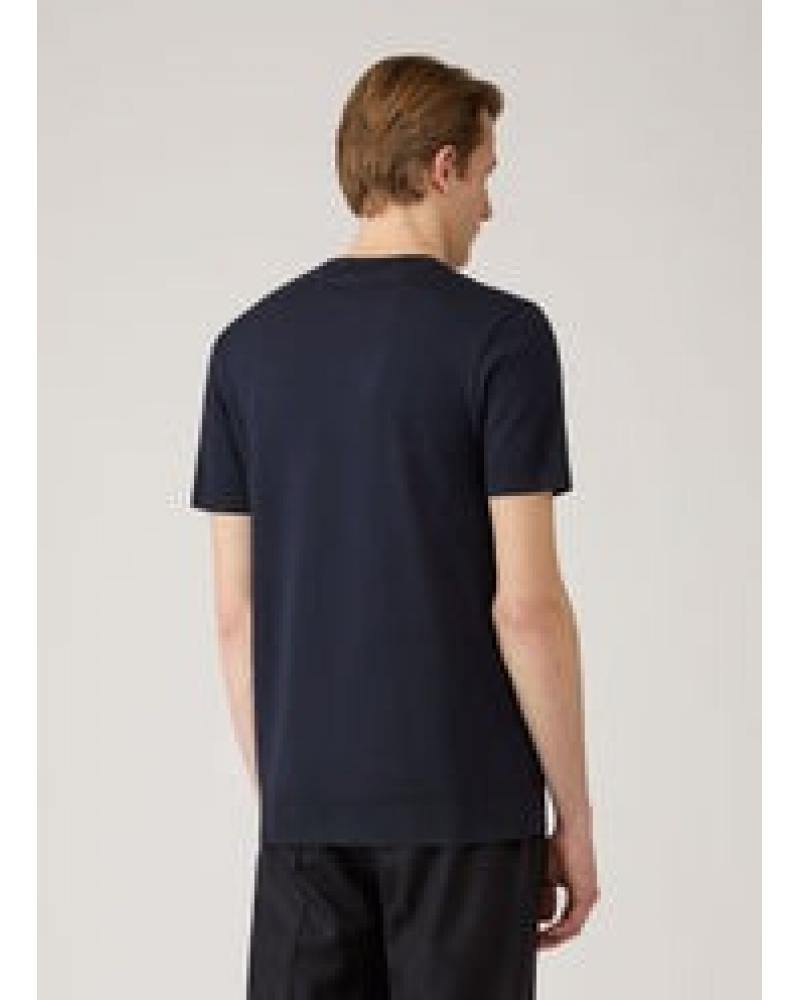TEE SHIRT SUNSPEL PIQUE MARINE