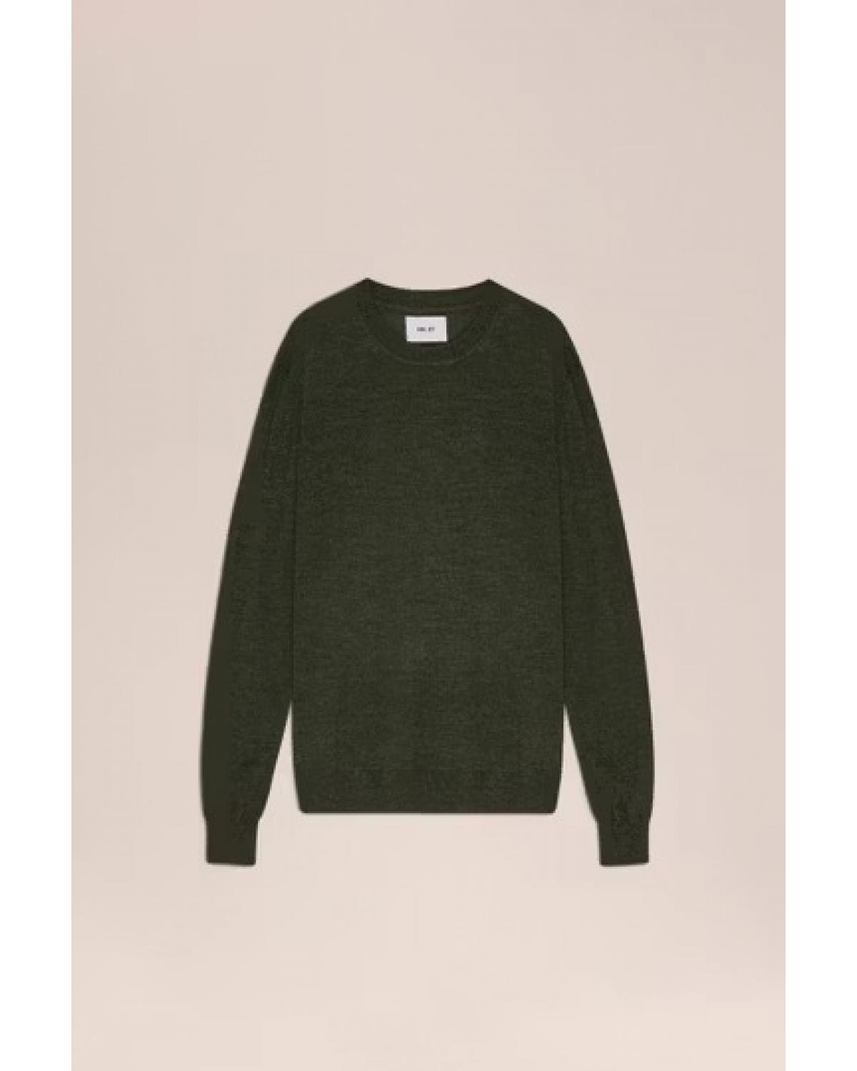 PULL COL ROND NN.07 TED KAKI