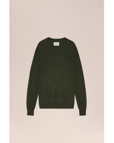 PULL COL ROND NN.07 TED KAKI