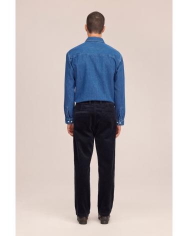 Pantalon ADEN NN.07 Velours côtelé Deep Navy MARINE