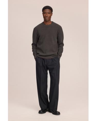 PULL NN.07 DANNY  COL ROND DARK ARMY  KAKI
