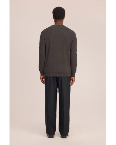 PULL NN.07 DANNY  COL ROND DARK ARMY  KAKI