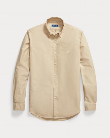 CHEMISE RALPH LAUREN OXFORD BEIGE