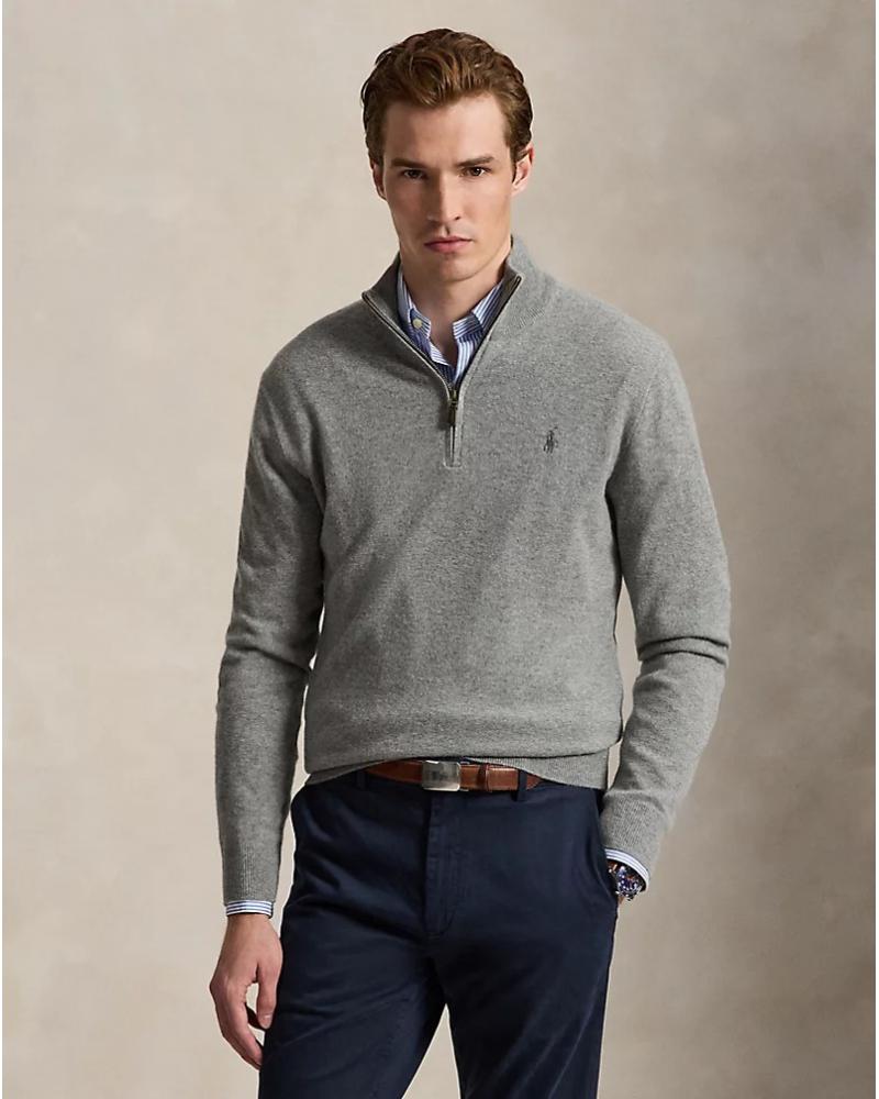 PULL DEMI RALPH LAUREN  LAINE GRIS