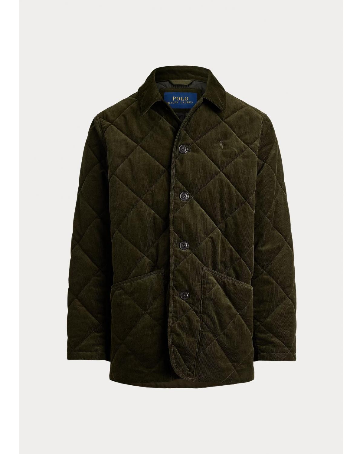 VESTE RALPH LAUREN VELOURS KAKI