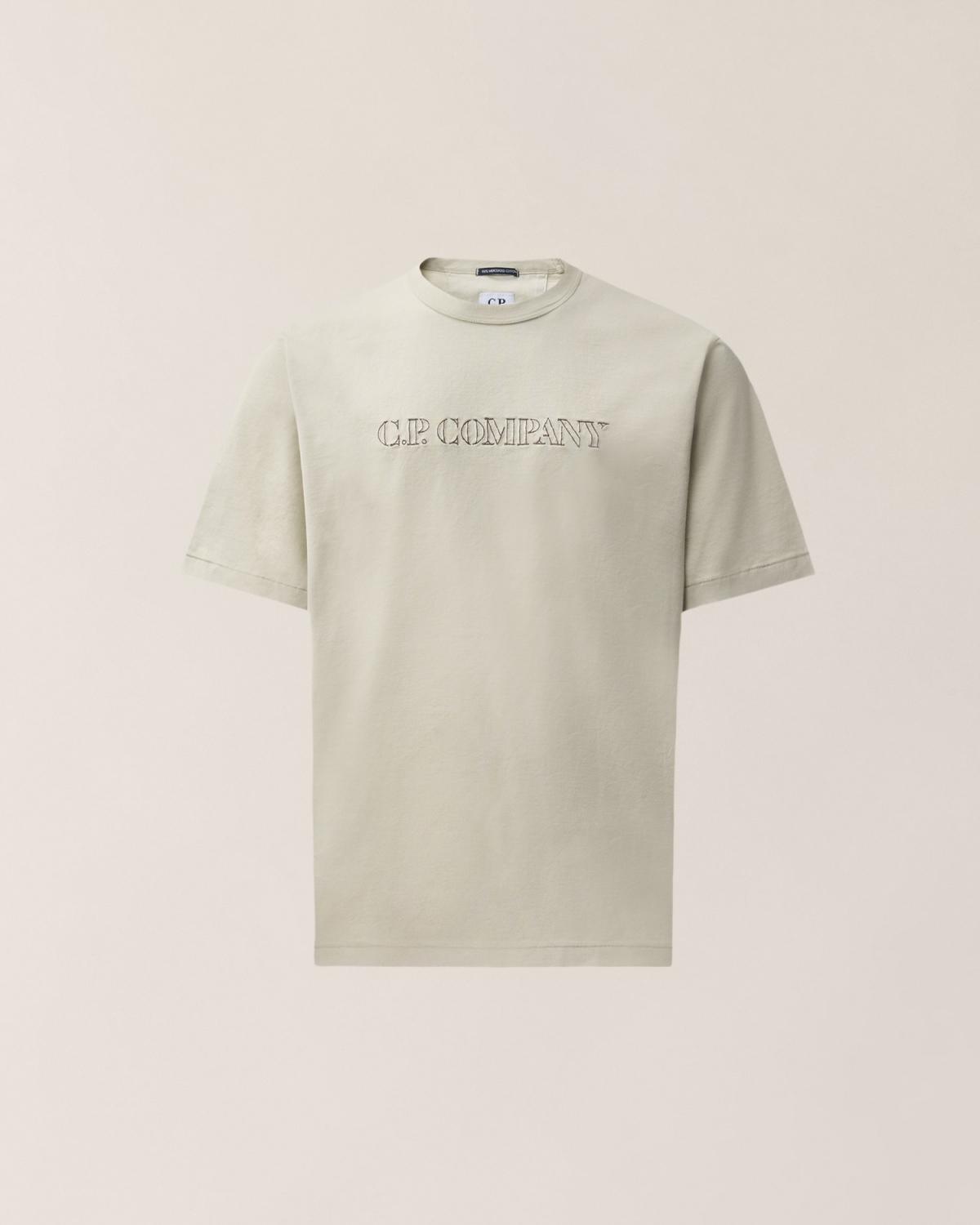 TEE SHIRT C.P. COMPANY 169A 120 SILVER BIRCH ECRU