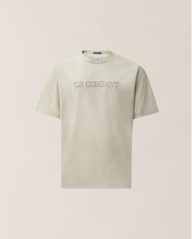 TEE SHIRT C.P. COMPANY 169A 120 SILVER BIRCH ECRU