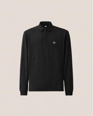 POLO M Longues C.P CompanyStretch Piquet PL154A  999 Noir
