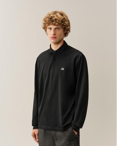 POLO M Longues C.P CompanyStretch Piquet PL154A  999 Noir