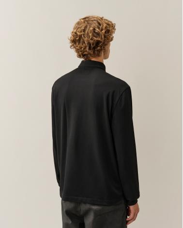 POLO M Longues C.P CompanyStretch Piquet PL154A  999 Noir