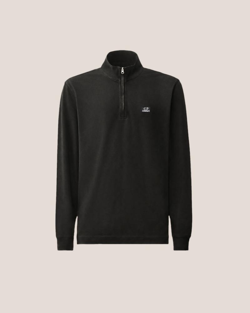 Polo C.P. Company  M/L 156A  999 Stretch Piquet Noir
