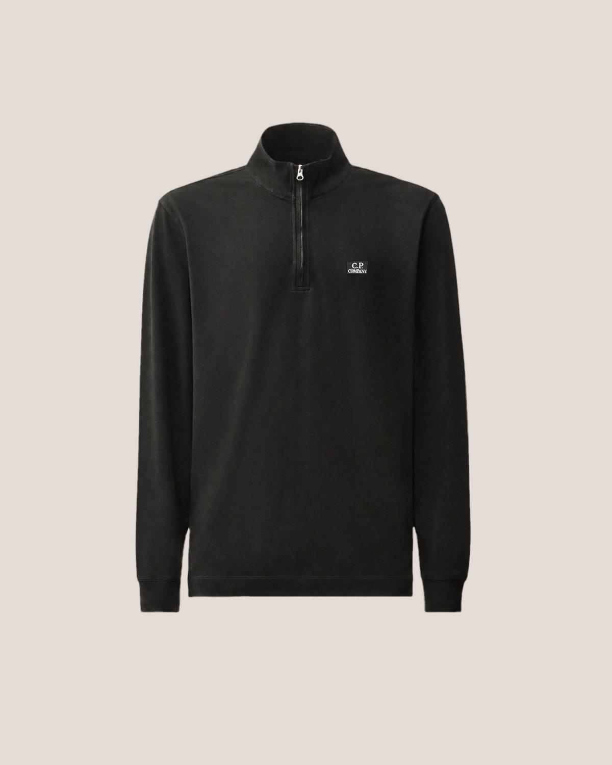 Polo C.P. Company  M/L 156A  999 Stretch Piquet Noir