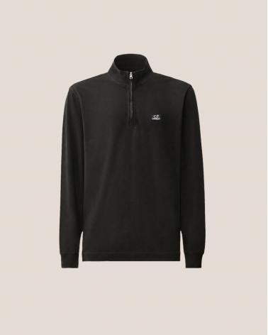 Polo C.P. Company  M/L 156A  999 Stretch Piquet Noir