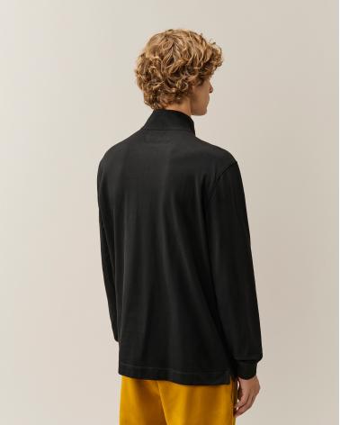 Polo C.P. Company  M/L 156A  999 Stretch Piquet Noir