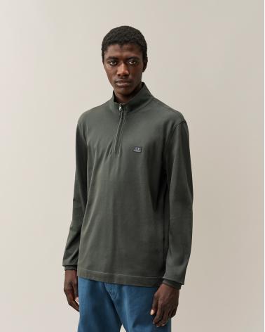 Polo C.P. Company  M/L 156A  987 Stretch Piquet Raven GRIS