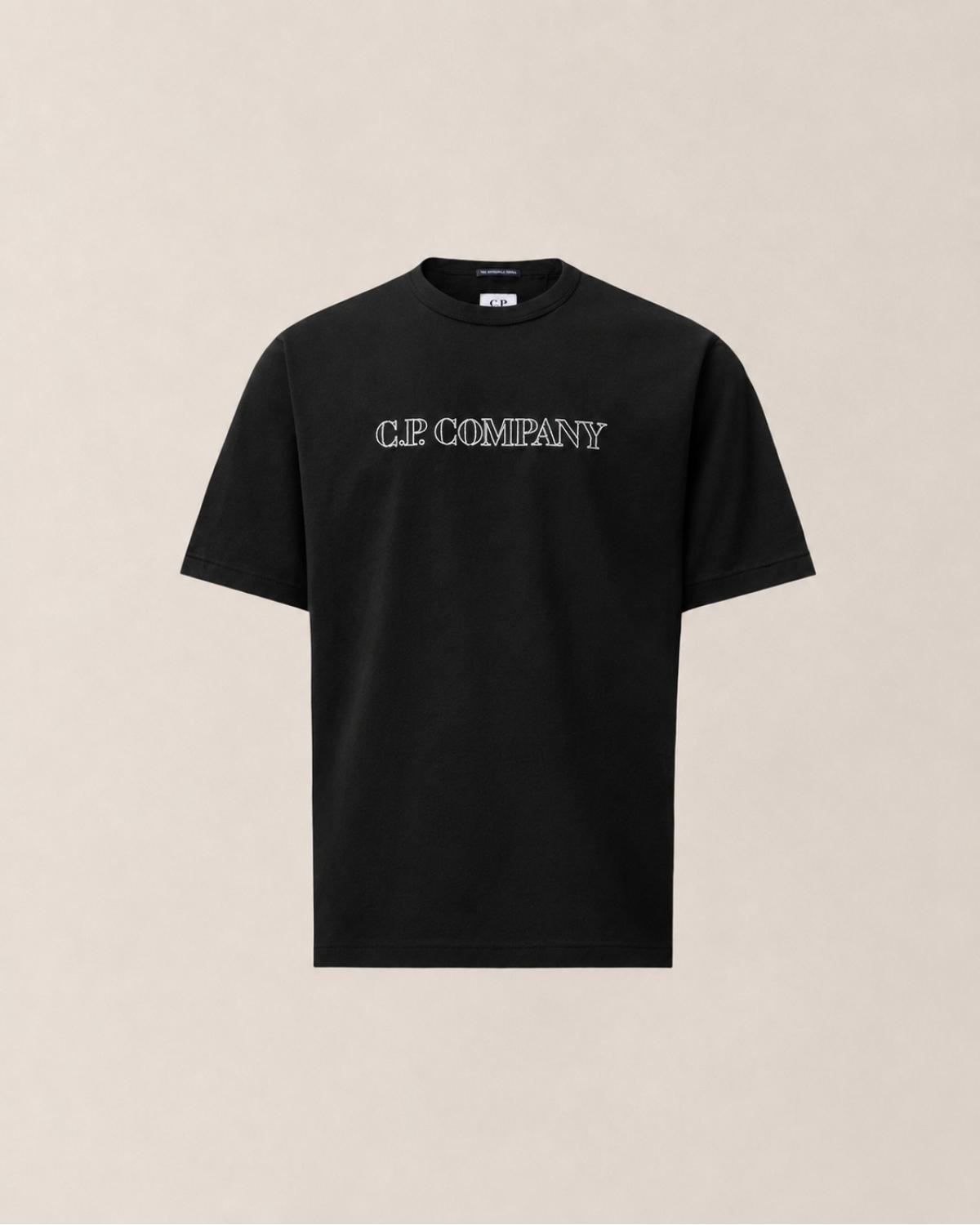 TEE SHIRT C.P. COMPANY 169A 999 NOIR
