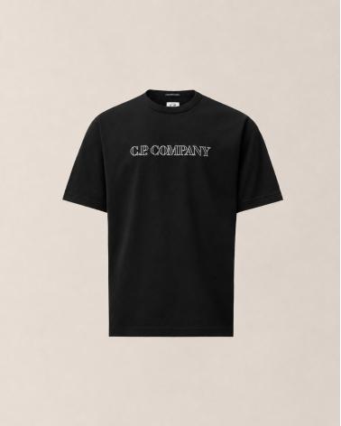 TEE SHIRT C.P. COMPANY 169A 999 NOIR