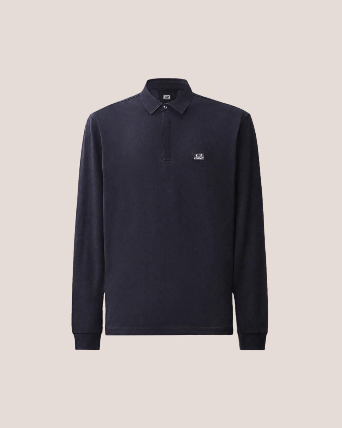 POLO M Longues C.P CompanyStretch Piquet PL154A  888 Marine
