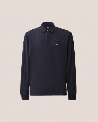 POLO M Longues C.P CompanyStretch Piquet PL154A  888 Marine