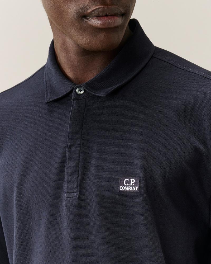 POLO M Longues C.P CompanyStretch Piquet PL154A  888 Marine