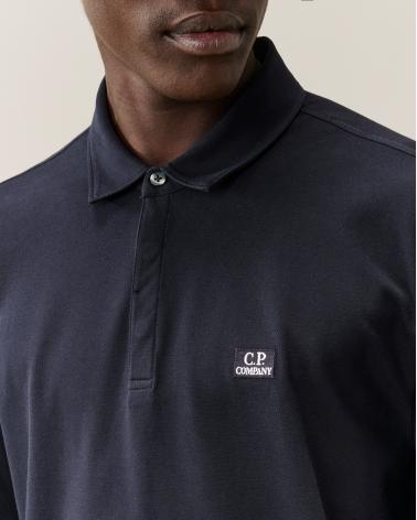 POLO M Longues C.P CompanyStretch Piquet PL154A  888 Marine