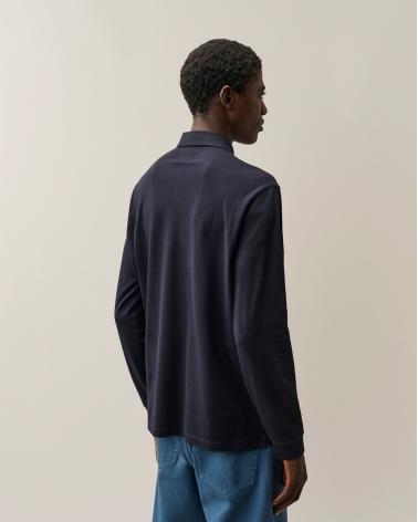 POLO M Longues C.P CompanyStretch Piquet PL154A  888 Marine