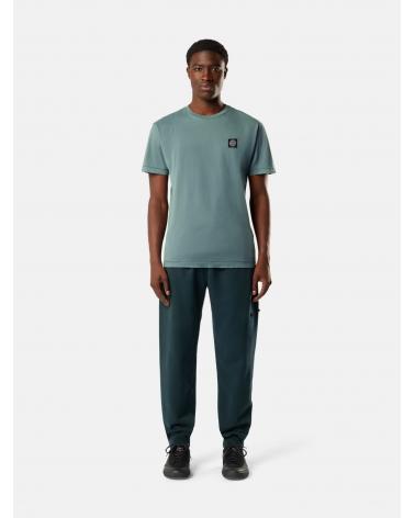 TEE SHIRT STONE ISLAND  2100027 S0013 005T VERT OCEAN