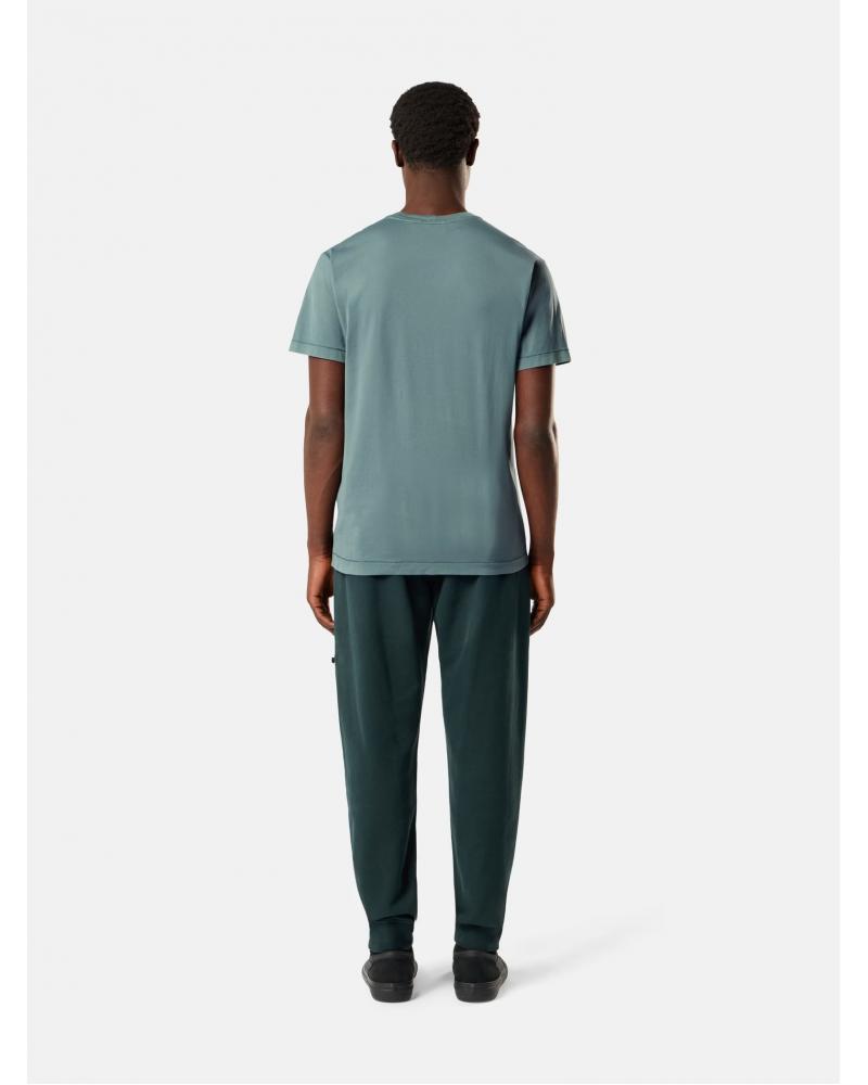 TEE SHIRT STONE ISLAND  2100027 S0013 005T VERT OCEAN