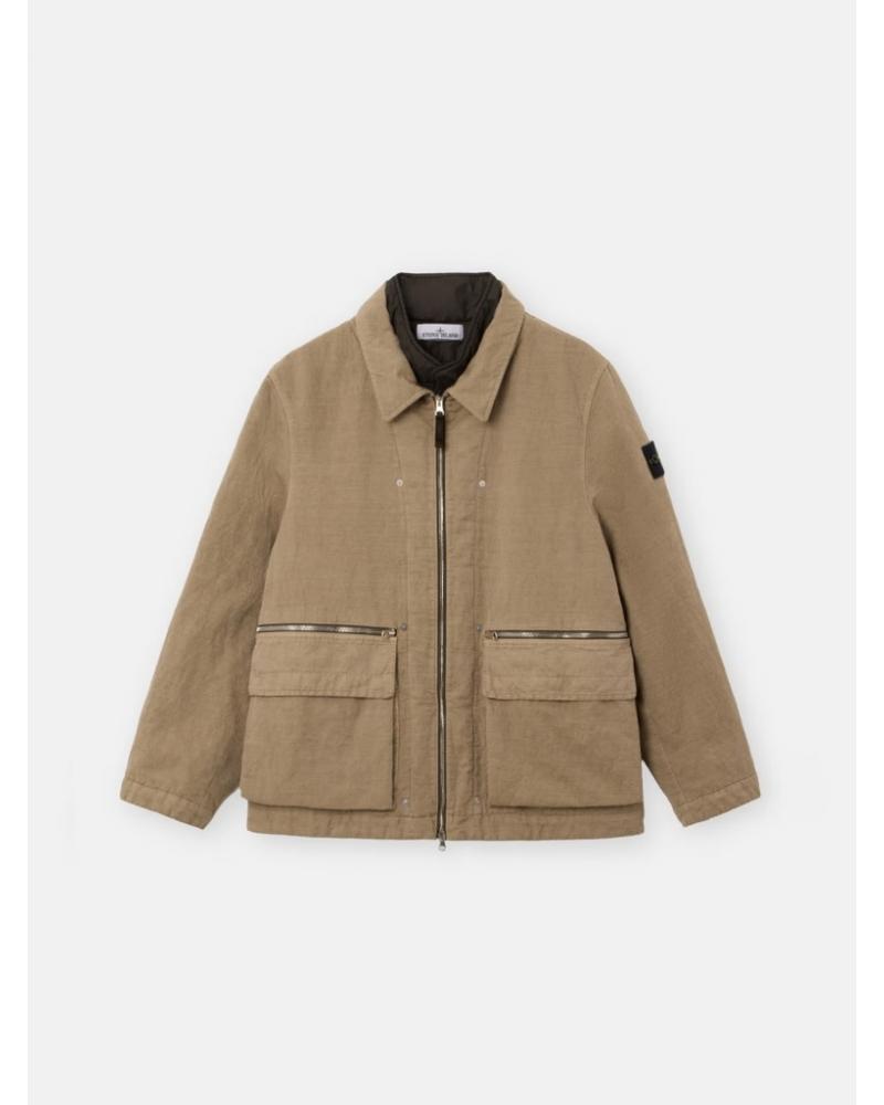 FIELD JACKET STONE ISLAND 4100043 S0455 0094 BISCUIT BEIGE