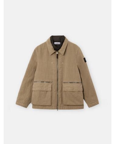 FIELD JACKET STONE ISLAND 4100043 S0455 0094 BISCUIT BEIGE