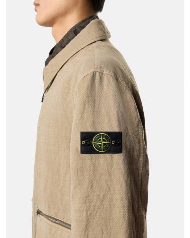 FIELD JACKET STONE ISLAND 4100043 S0455 0094 BISCUIT BEIGE
