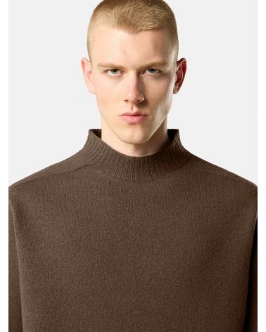 PULL COL ROND STONE ISLAN 5100041 S0IN1  007C  UMBER MARRON