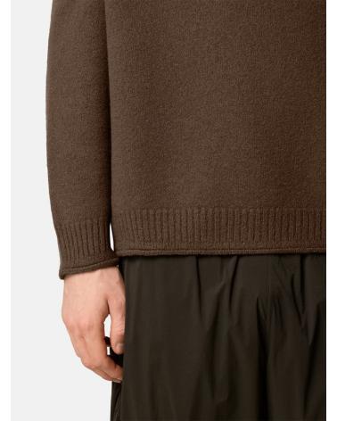 PULL COL ROND STONE ISLAN 5100041 S0IN1  007C  UMBER MARRON