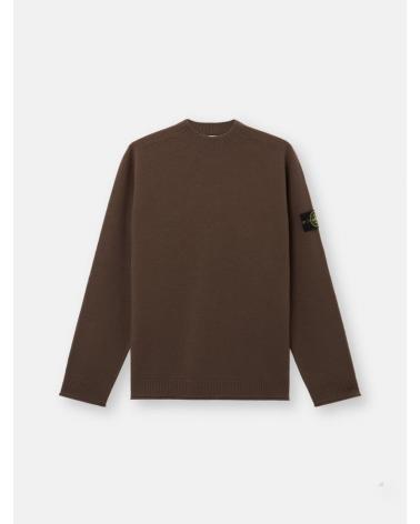 PULL COL ROND STONE ISLAN 5100041 S0IN1  007C  UMBER MARRON