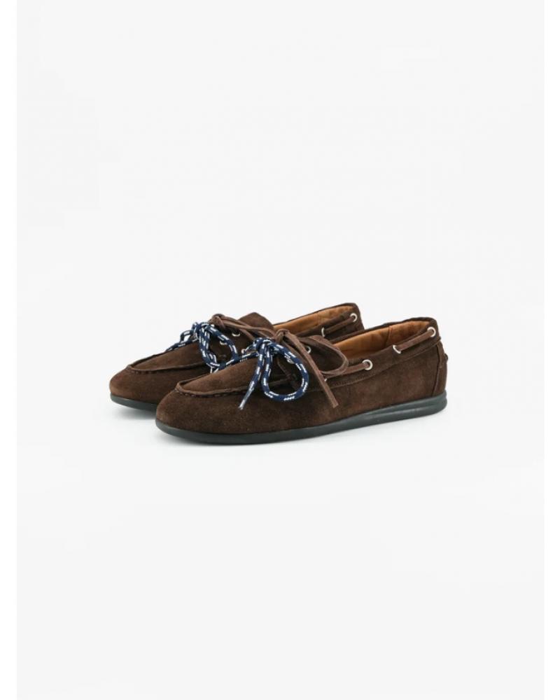 MOCASSIN TORAL  HARVEY SUEDE MUSTANG-MARRON
